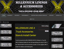 Tablet Screenshot of millenniumlinex.com